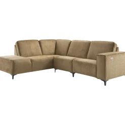 Profijt Meubel Hoekbank links Laeny bruin premium comfort