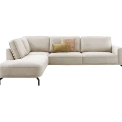 Profijt Meubel Hoekbank links Loretio beige basic comfort