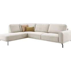 Profijt Meubel Hoekbank links Loretio beige basic comfort