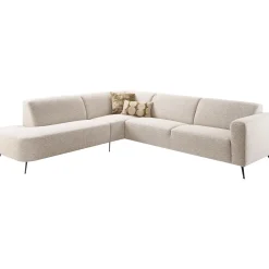 Profijt Meubel Hoekbank links Micco beige premium comfort