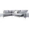 Profijt Meubel Hoekbank links Nyborg grijs relaxfunctie premium comfort