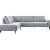 Profijt Meubel Hoekbank links Nyborg grijs basic comfort