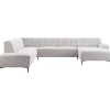 Profijt Meubel Hoekbank links Tordera grijs basic comfort
