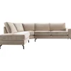 Profijt Meubel Hoekbank links Totham taupe excellent comfort