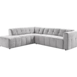 Profijt Meubel Hoekbank links Vizela grijs basic comfort
