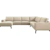 Profijt Meubel Hoekbank rechts Alburg beige basic comfort