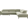 Profijt Meubel Hoekbank rechts Alunda groen relaxfunctie excellent comfort