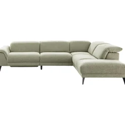 Profijt Meubel Hoekbank rechts Alunda groen relaxfunctie premium comfort