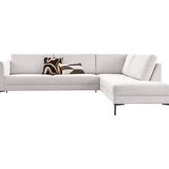 Profijt Meubel Hoekbank rechts Arluno grijs basic comfort