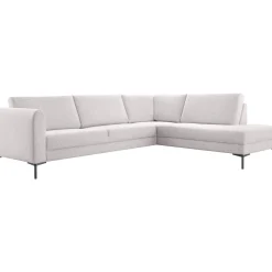 Profijt Meubel Hoekbank rechts Arluno grijs basic comfort