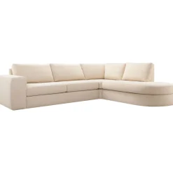 Profijt Meubel Hoekbank rechts Azara beige premium comfort