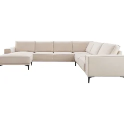 Profijt Meubel Hoekbank rechts Calira beige basic comfort