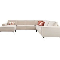 Profijt Meubel Hoekbank rechts Calira beige basic comfort