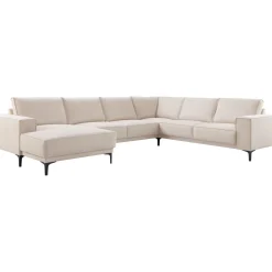 Profijt Meubel Hoekbank rechts Calira beige basic comfort