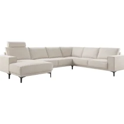 Profijt Meubel Hoekbank rechts Calira beige basic comfort