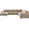 Profijt Meubel Hoekbank rechts Calira bruin basic comfort