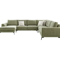 Profijt Meubel Hoekbank rechts Flandria groen supreme comfort