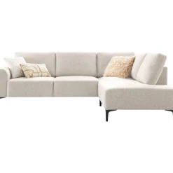 Profijt Meubel Hoekbank rechts Garzeno beige basic comfort
