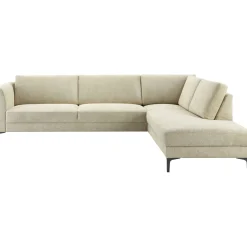 Profijt Meubel Hoekbank rechts Gulnare beige premium comfort