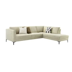 Profijt Meubel Hoekbank rechts Gulnare beige premium comfort
