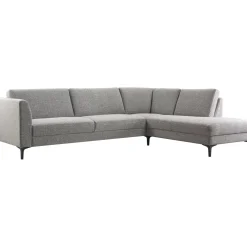 Profijt Meubel Hoekbank rechts Gulnare grijs premium comfort