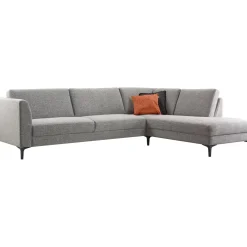Profijt Meubel Hoekbank rechts Gulnare grijs basic comfort