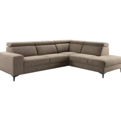 Profijt Meubel Hoekbank rechts Ixonia grijs premium comfort