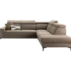 Profijt Meubel Hoekbank rechts Ixonia grijs basic comfort