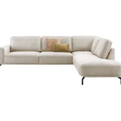 Profijt Meubel Hoekbank rechts Loretio beige premium comfort