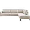 Profijt Meubel Hoekbank rechts Loretio beige basic comfort
