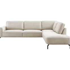 Profijt Meubel Hoekbank rechts Loretio beige basic comfort