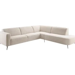 Profijt Meubel Hoekbank rechts Micco beige premium comfort