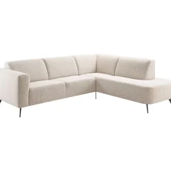 Profijt Meubel Hoekbank rechts Micco beige basic comfort
