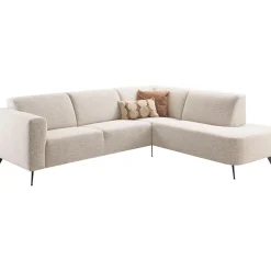 Profijt Meubel Hoekbank rechts Micco beige basic comfort