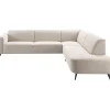 Profijt Meubel Hoekbank rechts Micco beige basic comfort