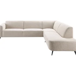 Profijt Meubel Hoekbank rechts Micco beige basic comfort