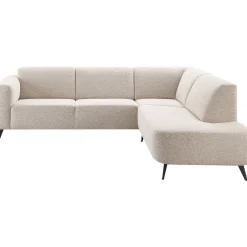 Profijt Meubel Hoekbank rechts Micco beige Premium comfort