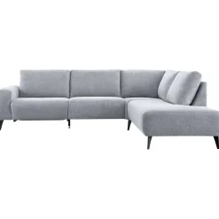 Profijt Meubel Hoekbank rechts Nyborg grijs basic comfort