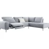 Profijt Meubel Hoekbank rechts Nyborg grijs relaxfunctie premium comfort