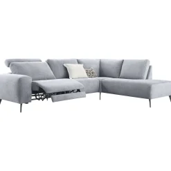 Profijt Meubel Hoekbank rechts Nyborg grijs relaxfunctie premium comfort
