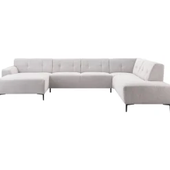 Profijt Meubel Hoekbank rechts Tordera grijs basic comfort