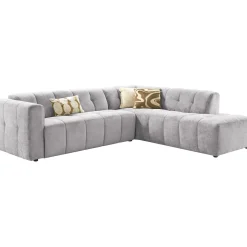 Profijt Meubel Hoekbank rechts Vizela grijs basic comfort