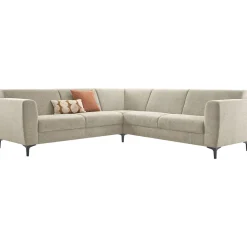 Profijt Meubel Hoekbank Ridgway beige basic comfort