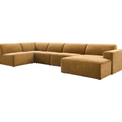 Profijt Meubel Hoekbank Romont bruin basic comfort