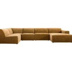Profijt Meubel Hoekbank Romont bruin basic comfort