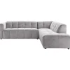 Profijt Meubel Hoekbank Vizela rechts grijs premium comfort