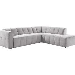 Profijt Meubel Hoekbank Vizela rechts grijs premium comfort
