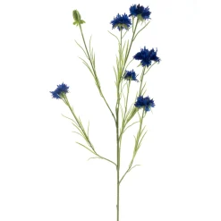 Profijt Meubel Kunstbloem Dorzano korenbloem 90 cm blauw