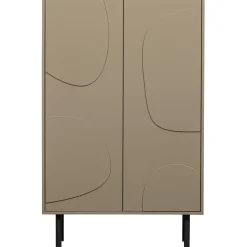 Profijt Meubel Opbergkast Atri 135x85x40 cm taupe