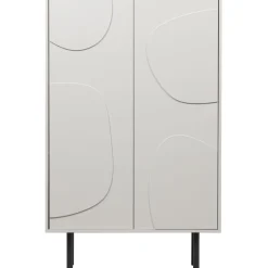 Profijt Meubel Opbergkast Atri 135x85x40 cm wit